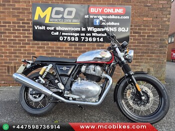 Used Royal Enfield Interceptor INT 650 Twin MKII Chrome 2024 for sale - bike-77865702: Photo