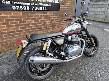 Used Royal Enfield Interceptor INT 650 Twin MKII Chrome 2024 for sale - bike-77865702: Photo