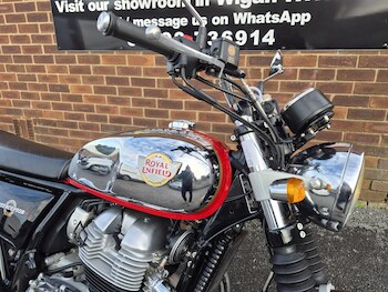 Used Royal Enfield Interceptor INT 650 Twin MKII Chrome 2024 for sale - bike-77865702: Photo