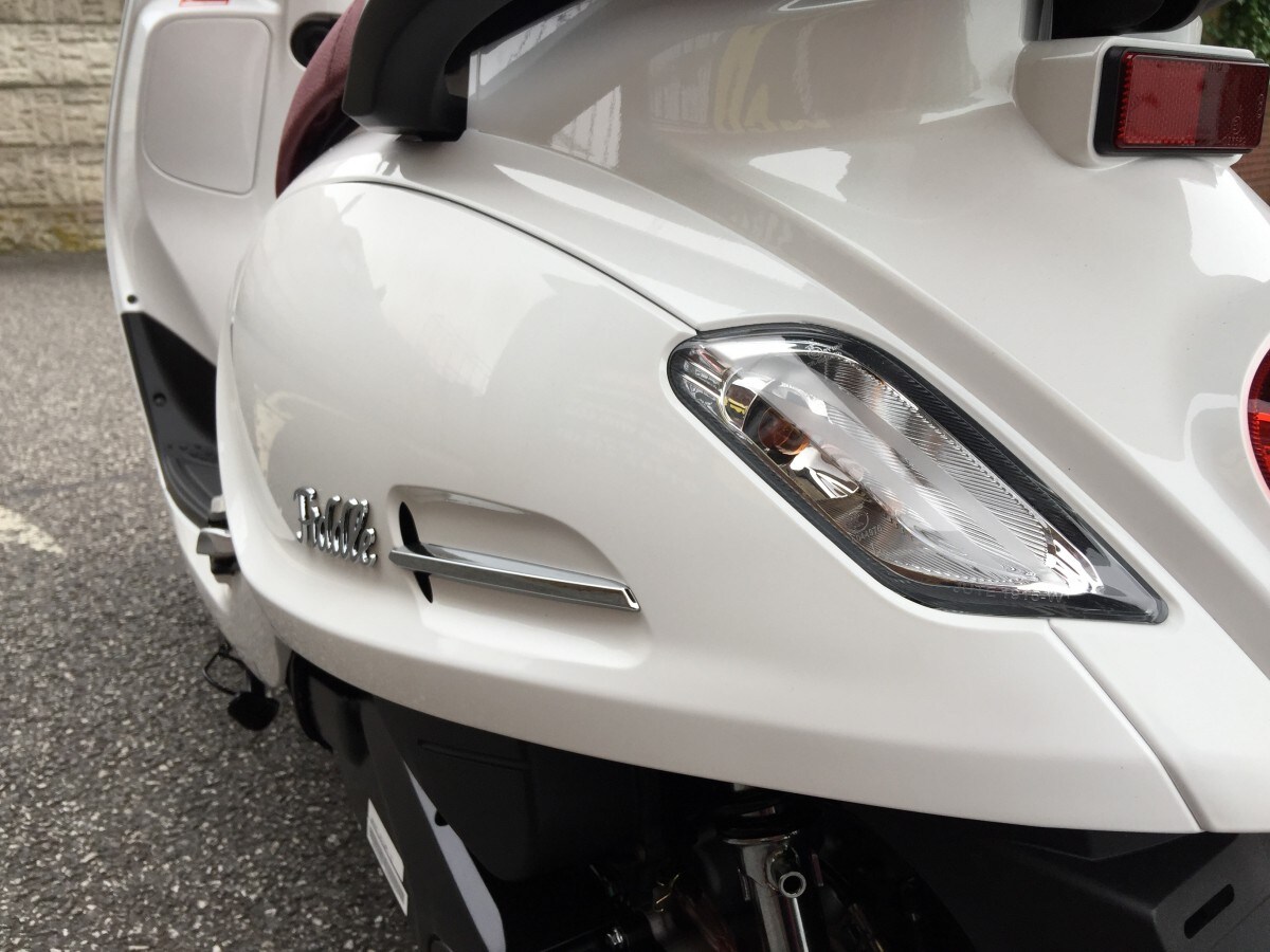 SYM Fiddle 125 CBS Pre Reg 74 Plate