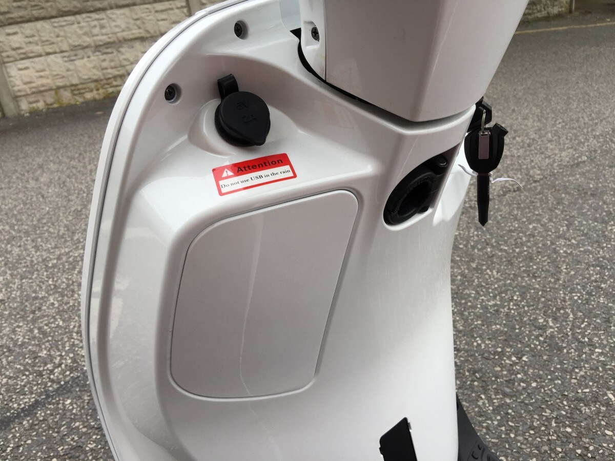 SYM Fiddle 125 CBS Pre Reg 74 Plate