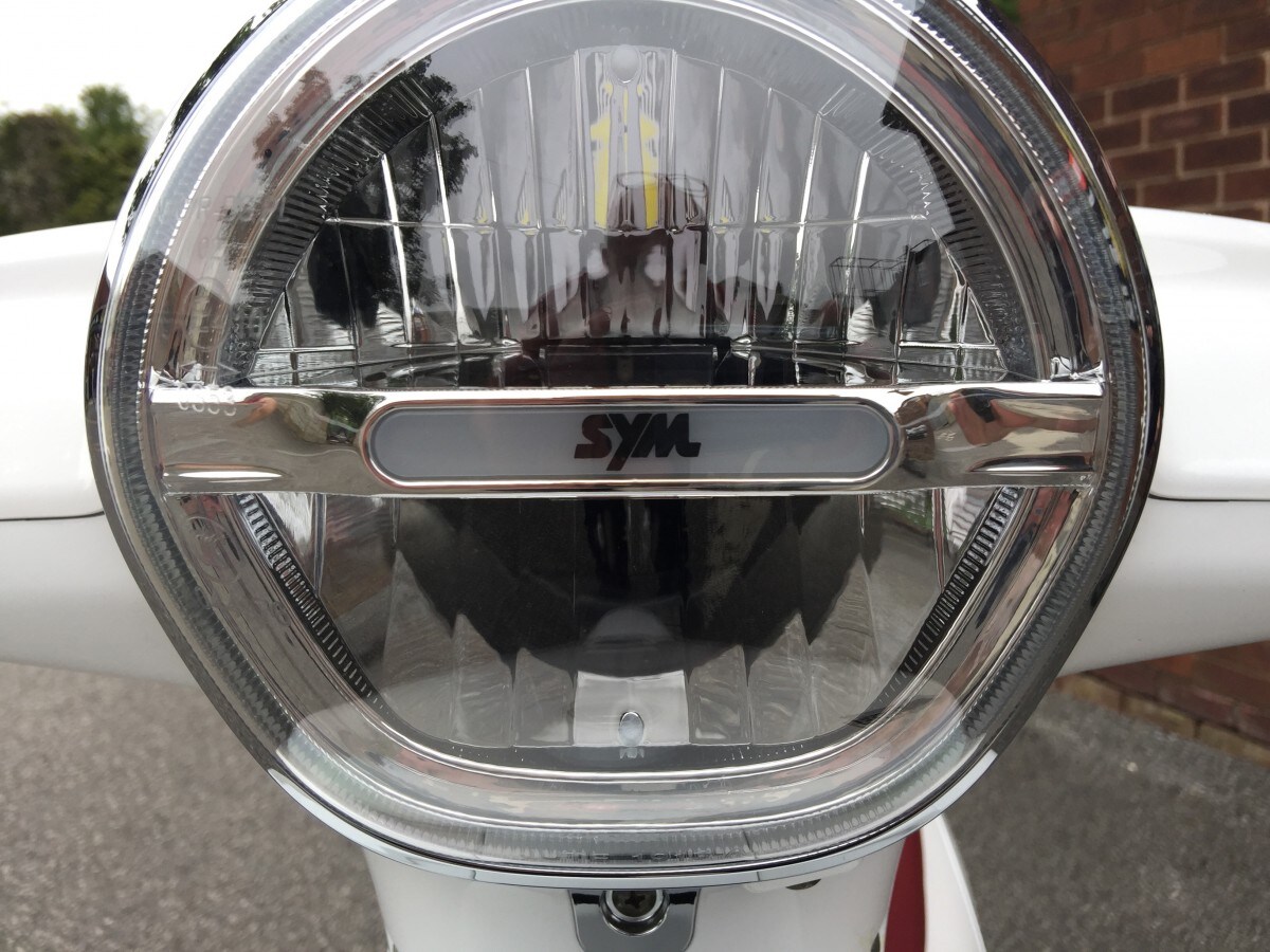 SYM Fiddle 125 CBS Pre Reg 74 Plate