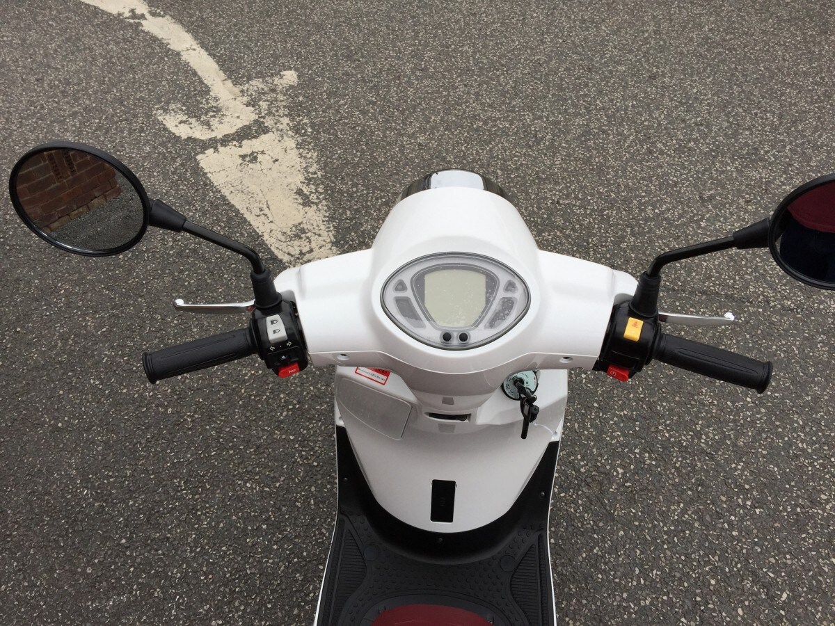 SYM Fiddle 125 CBS Pre Reg 74 Plate