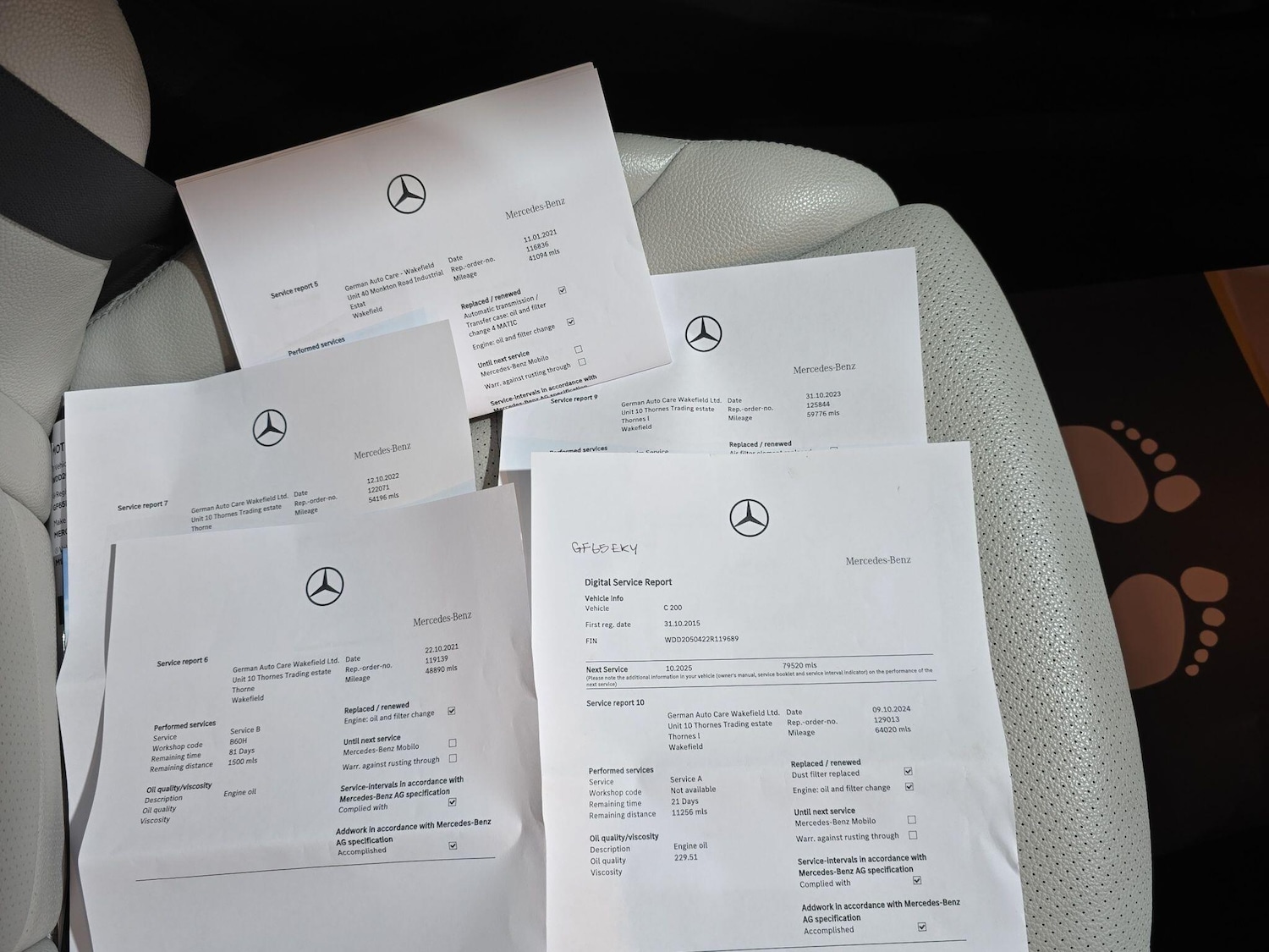 Used Mercedes-Benz C Class 2015 for sale - 76380576: Photo 4
