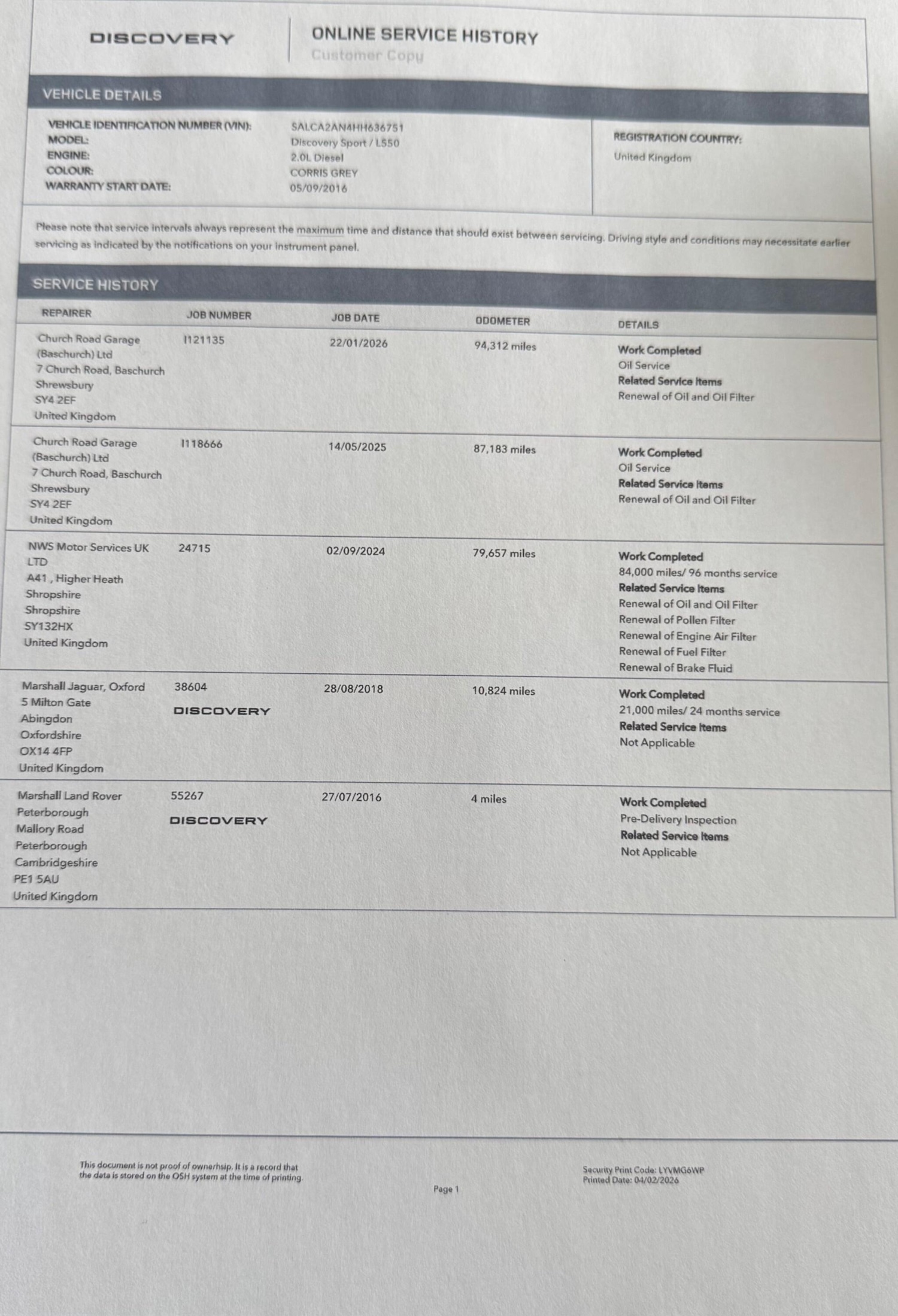 Used Land Rover Discovery Sport 2016 for sale - 77441028: Photo 34