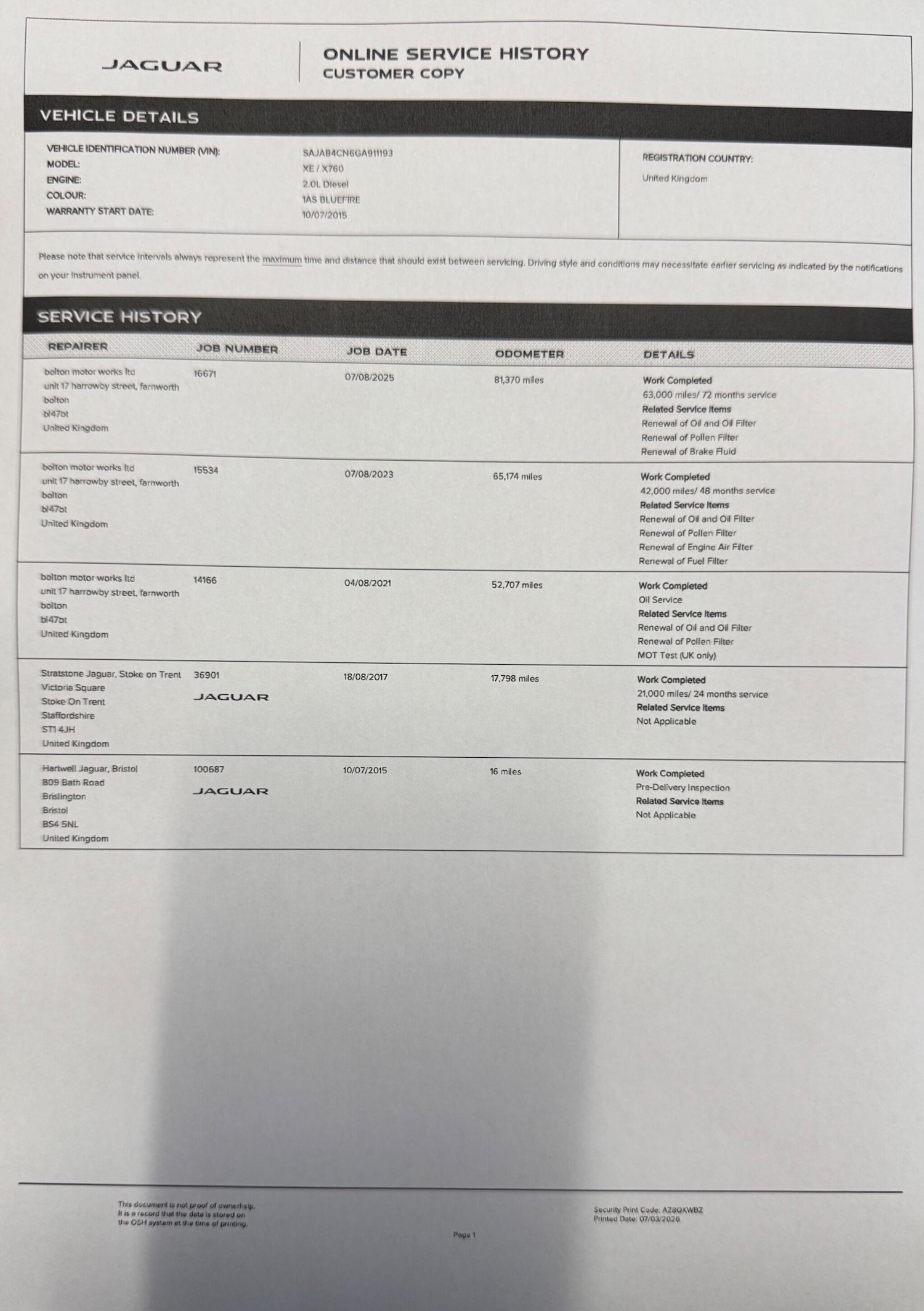 Used Jaguar XE 2015 for sale - 77839025: Photo 32