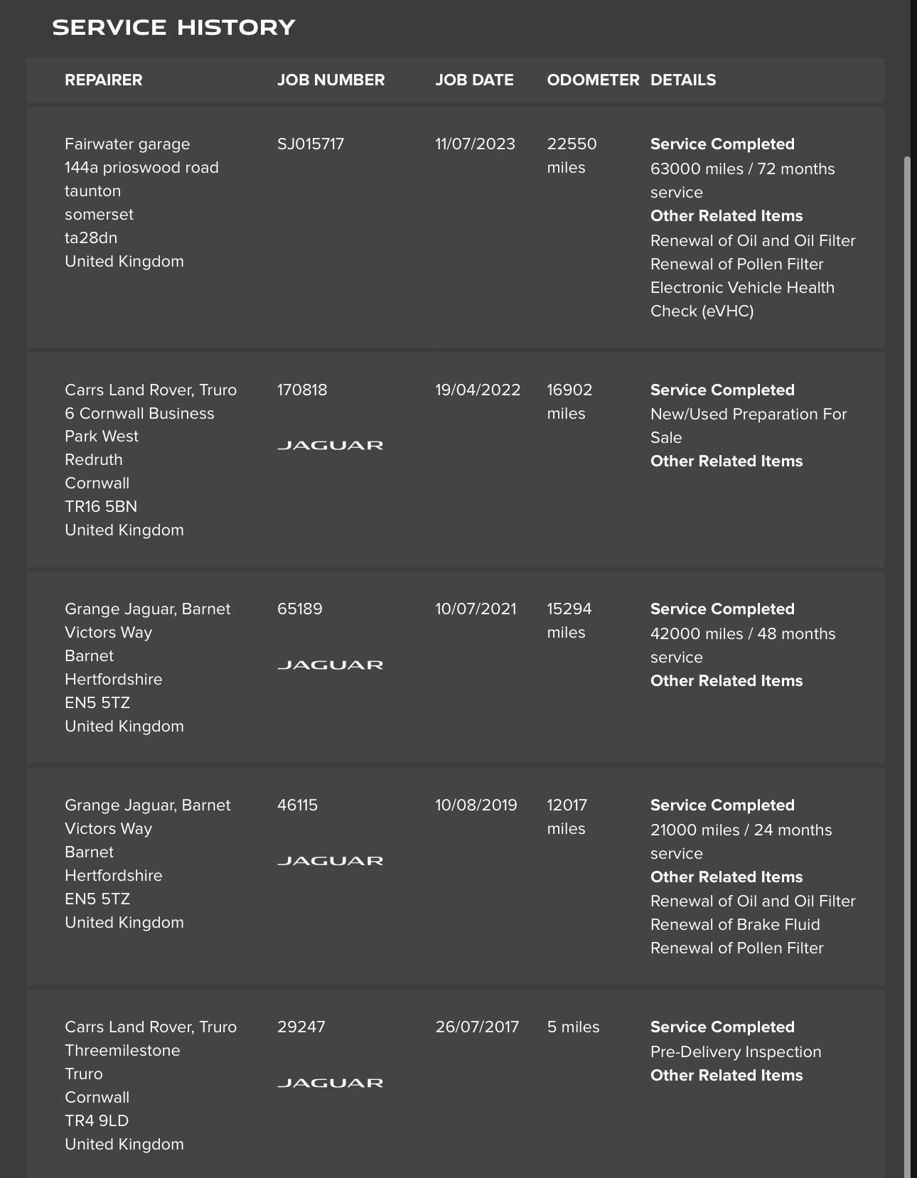 Used Jaguar F-Pace 2017 for sale - 77625920: Photo 29