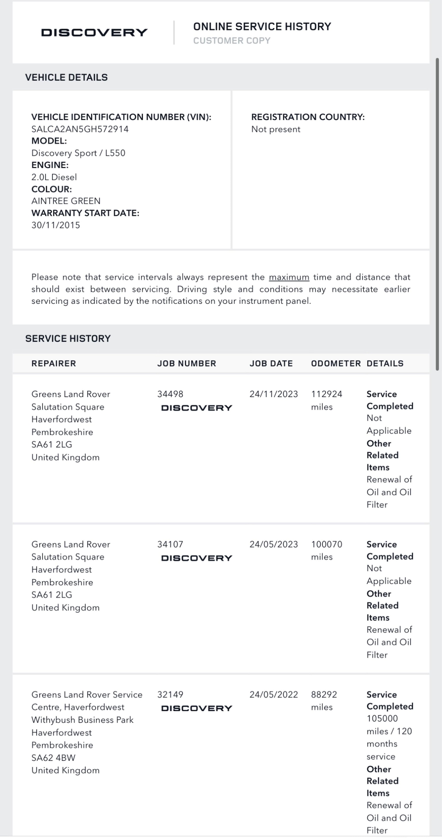 Used Land Rover Discovery Sport 2015 for sale - 77565122: Photo 29