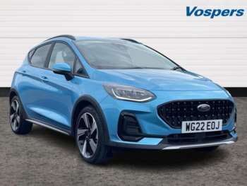 Ford, Fiesta 2022 (22) 1.0 EcoBoost Hybrid mHEV 125 Active 5dr Auto