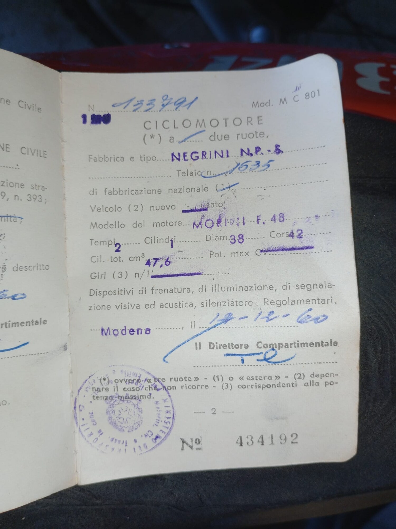 NEGRINI NPS GRILLOSCOOTER