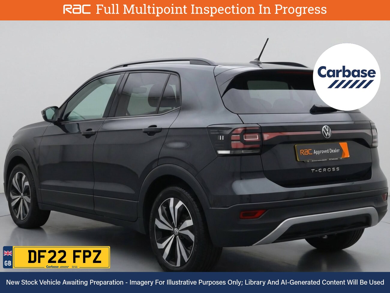 Used Volkswagen T-Cross 2022 for sale - 77361802: Photo 2