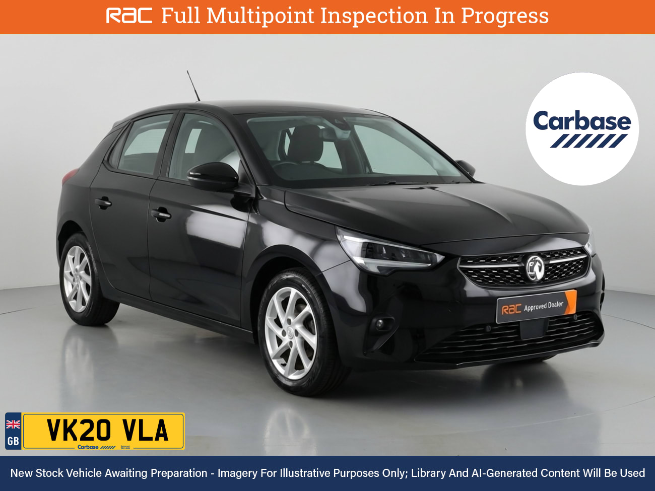 Used Vauxhall Corsa 2020 for sale - 77996621: Photo 1