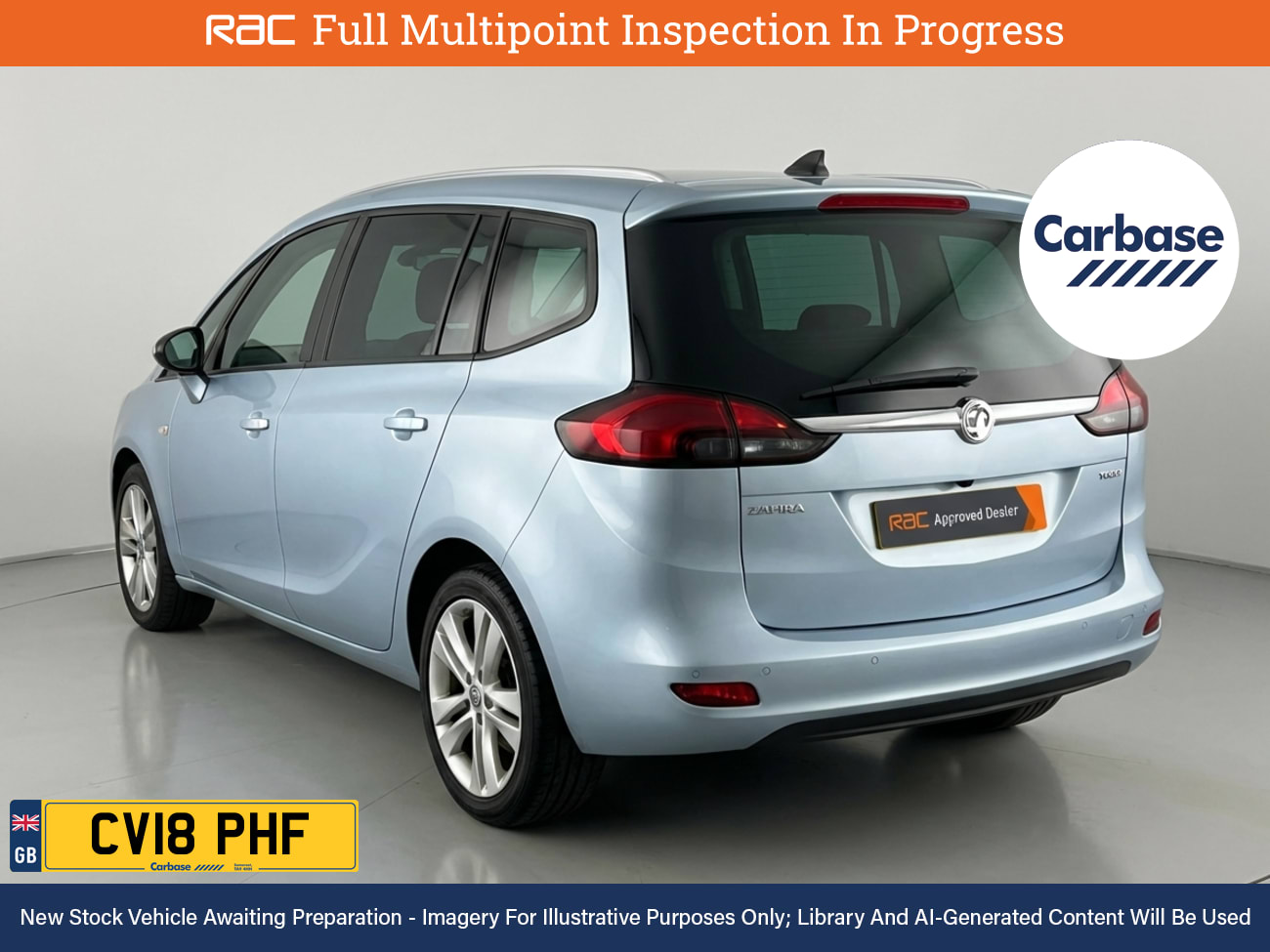 Used Vauxhall Zafira Tourer 2018 for sale - 77886494: Photo 2