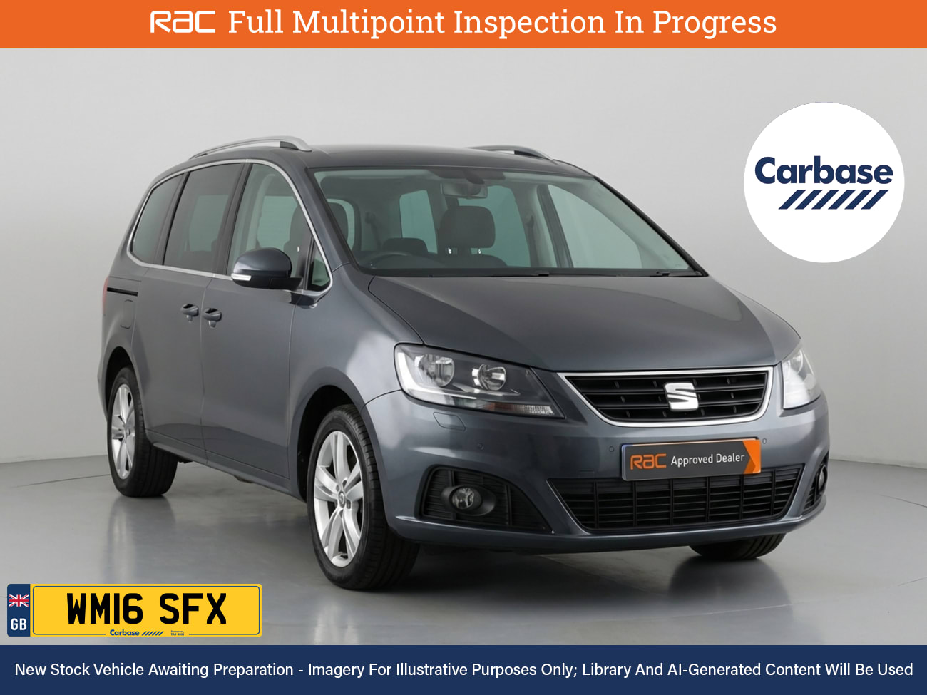 Used SEAT Alhambra 2016 for sale - 77294594: Photo 1