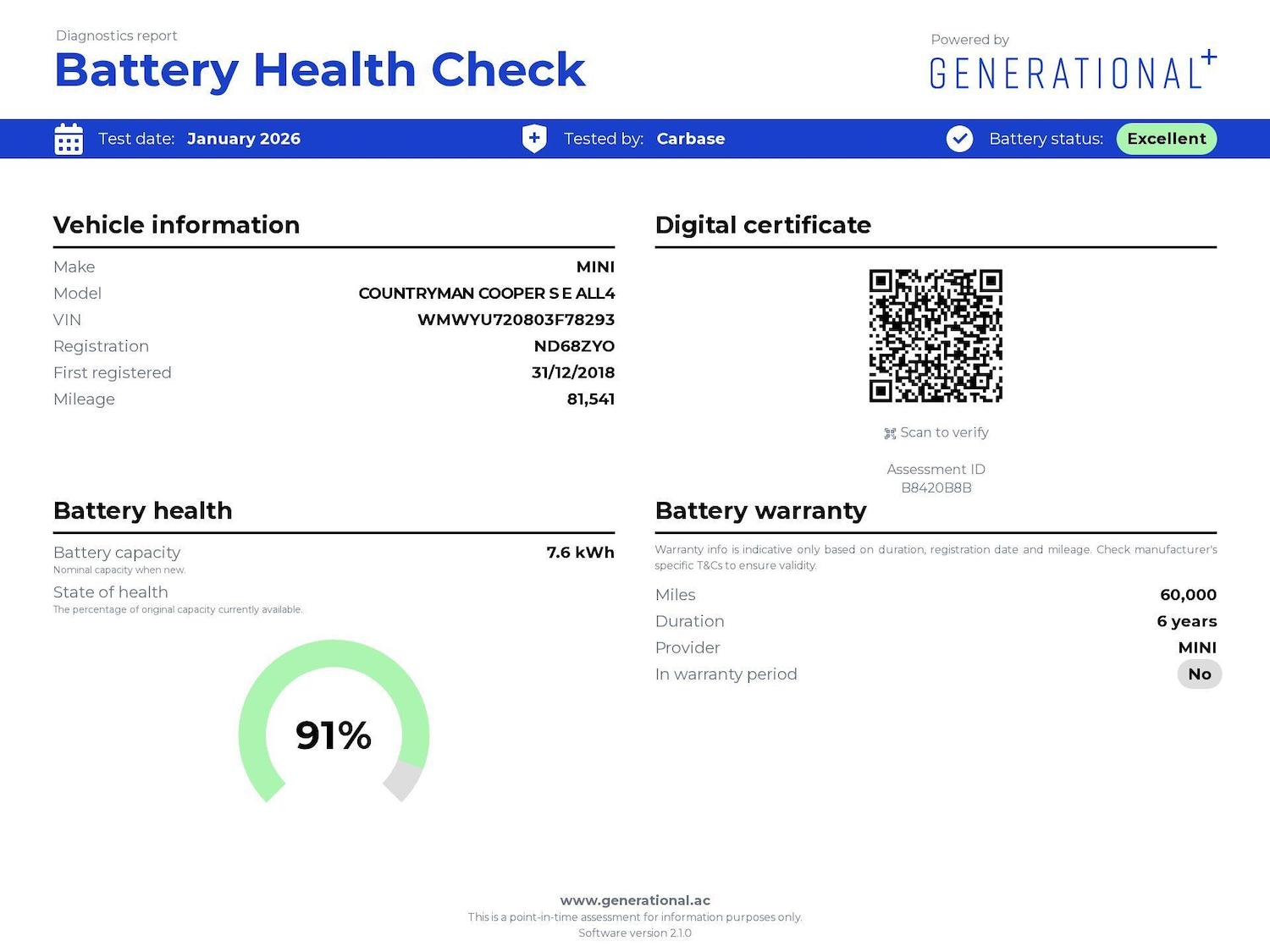 Used MINI Countryman 2018 for sale - 77287009: Photo 4