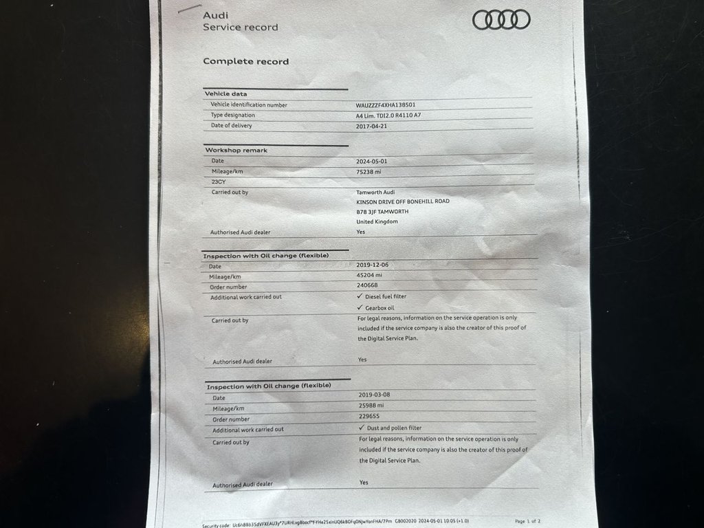 Used Audi A4 2017 for sale - 75986154: Photo 31