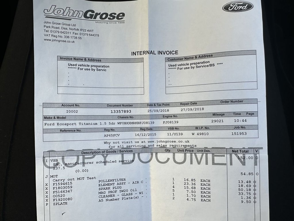 Used Ford Ecosport 2015 for sale - 77007185: Photo 25