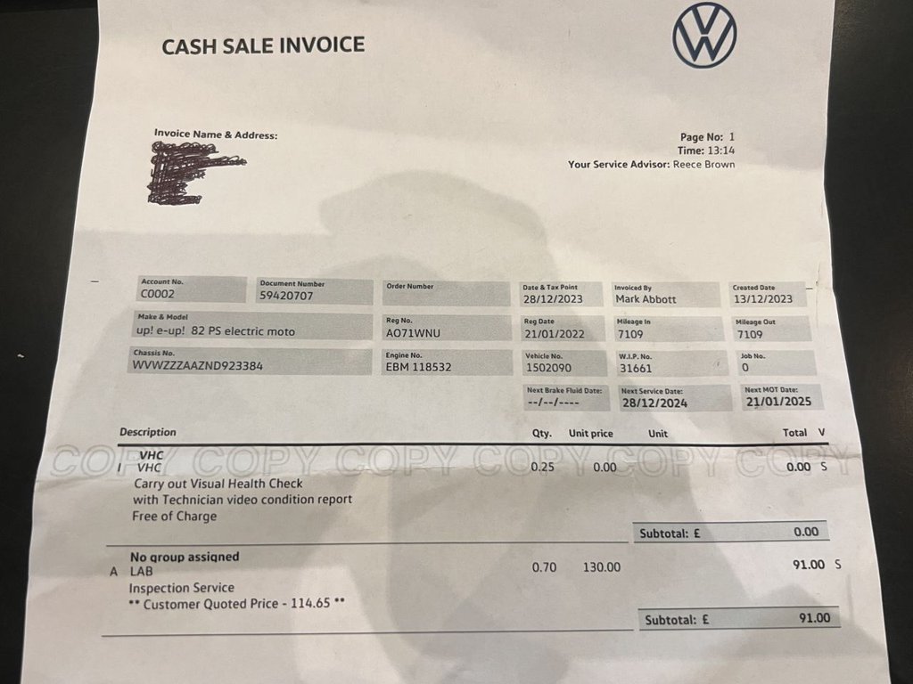 Used Volkswagen up! 2022 for sale - 77177945: Photo 19