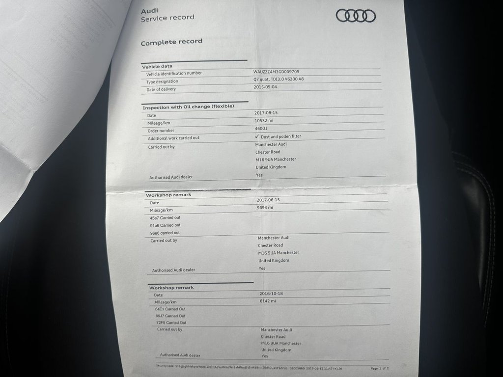 Used Audi Q7 2015 for sale - 76900372: Photo 34