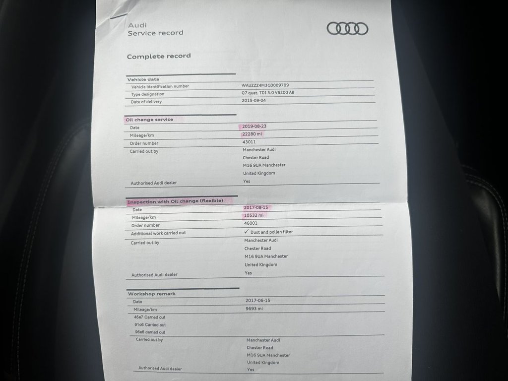 Used Audi Q7 2015 for sale - 76900372: Photo 36