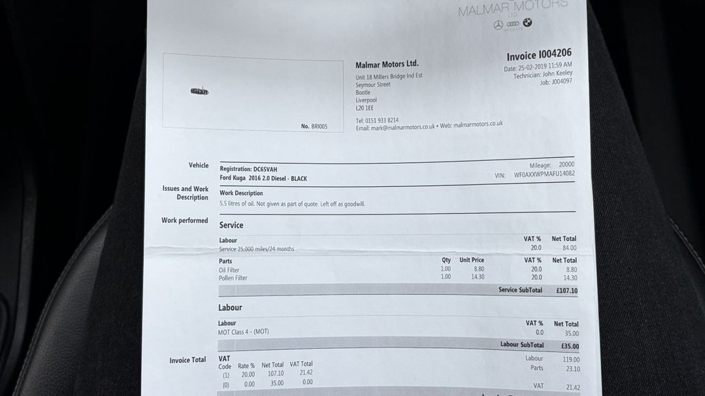 Used Ford Kuga 2016 for sale - 77546961: Photo 22