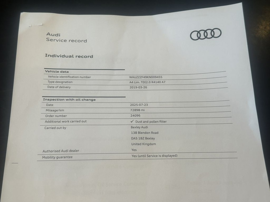 Used Audi A4 2019 for sale - 77620988: Photo 26