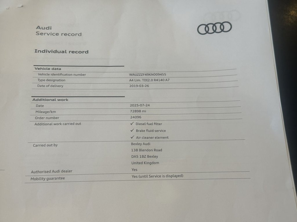 Used Audi A4 2019 for sale - 77620988: Photo 27