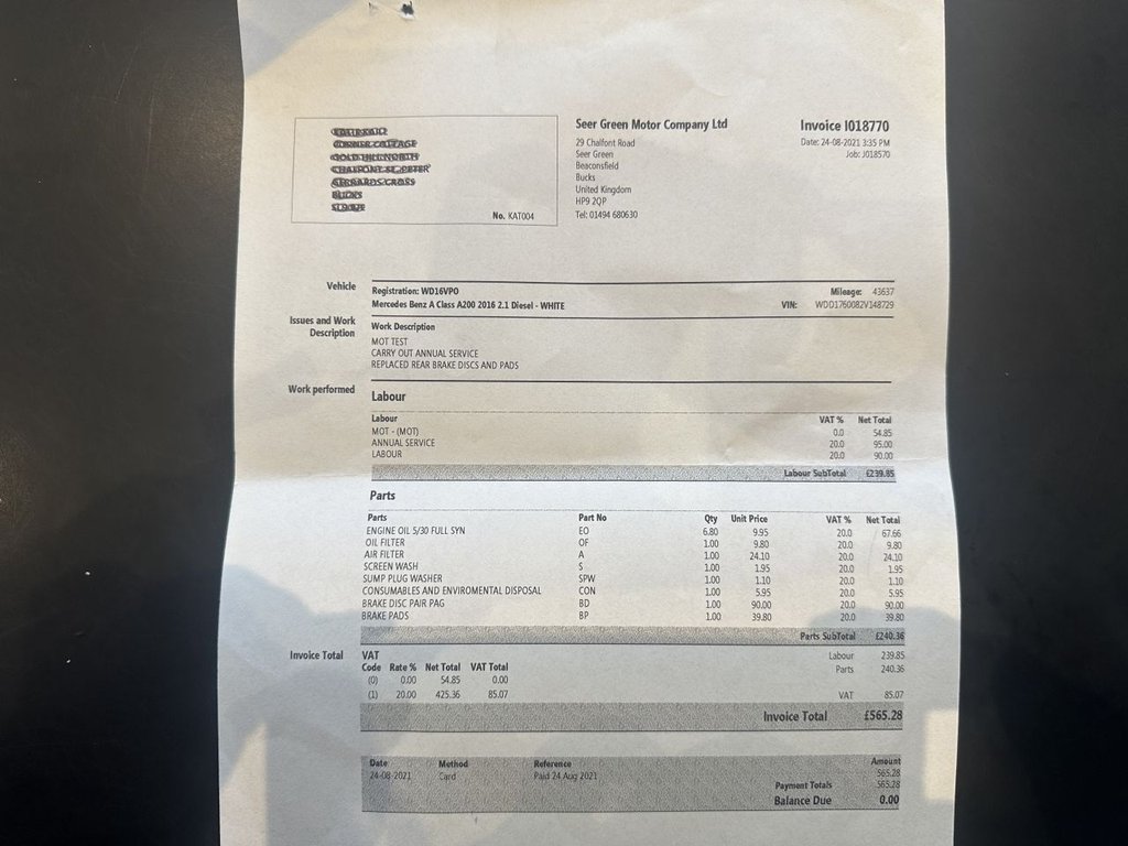 Used Mercedes-Benz A-Class 2016 for sale - 77178013: Photo 25