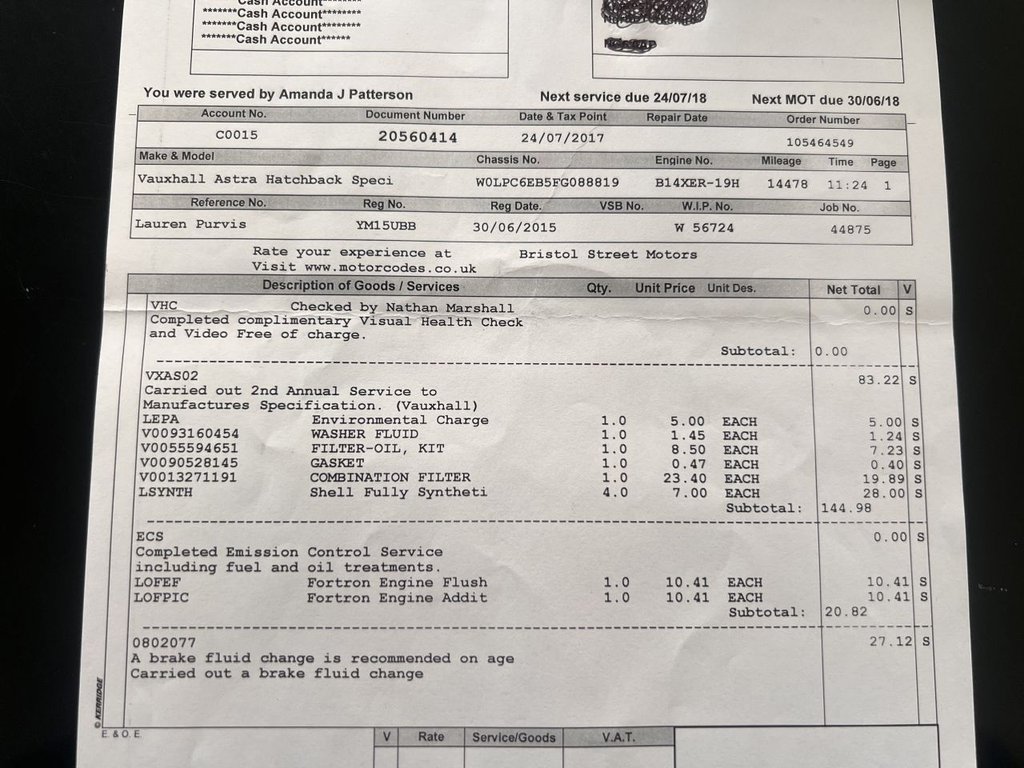 Used Vauxhall Astra 2015 for sale - 76950354: Photo 21