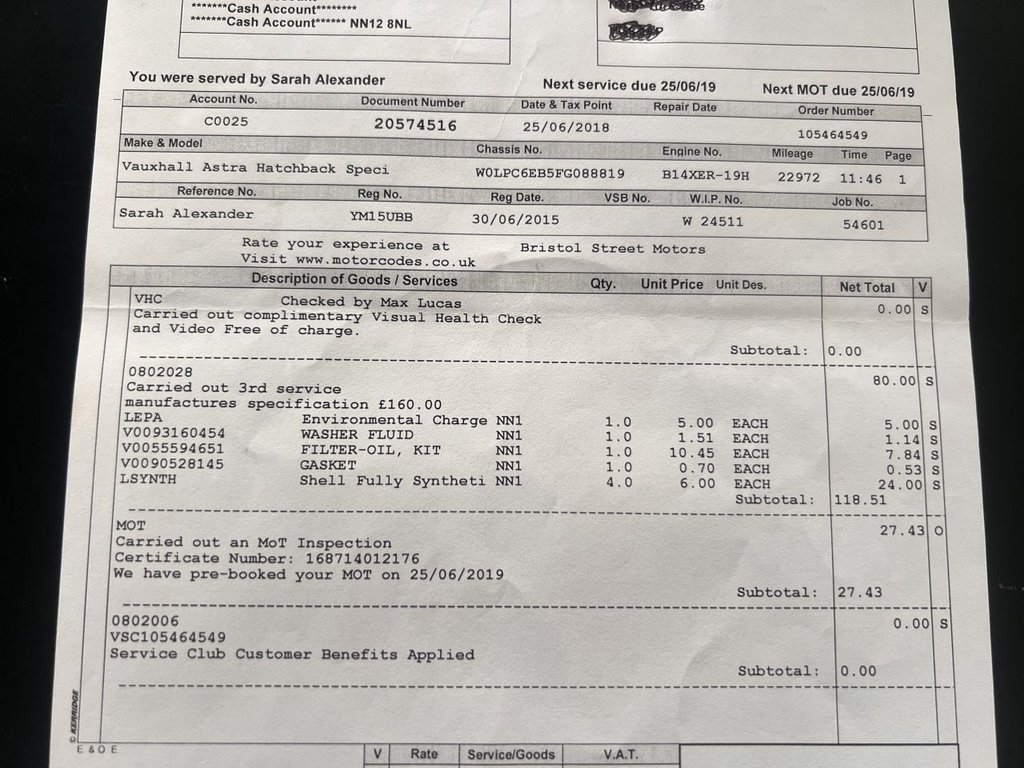 Used Vauxhall Astra 2015 for sale - 76950354: Photo 22