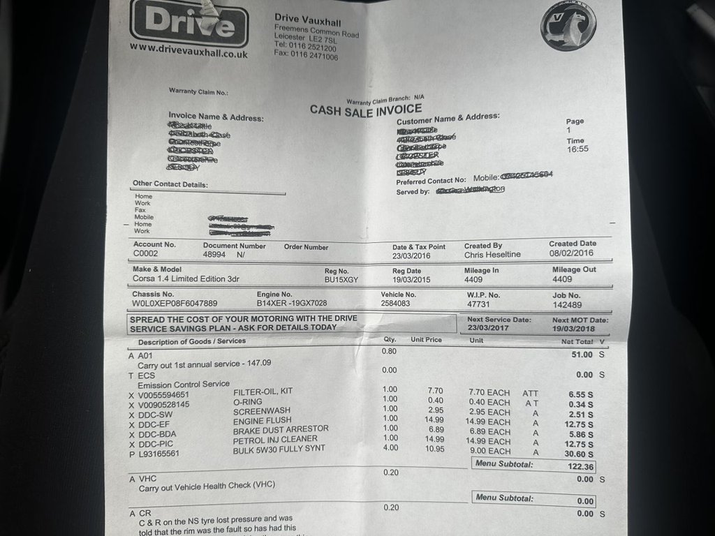 Used Vauxhall Corsa 2015 for sale - 76417347: Photo 27