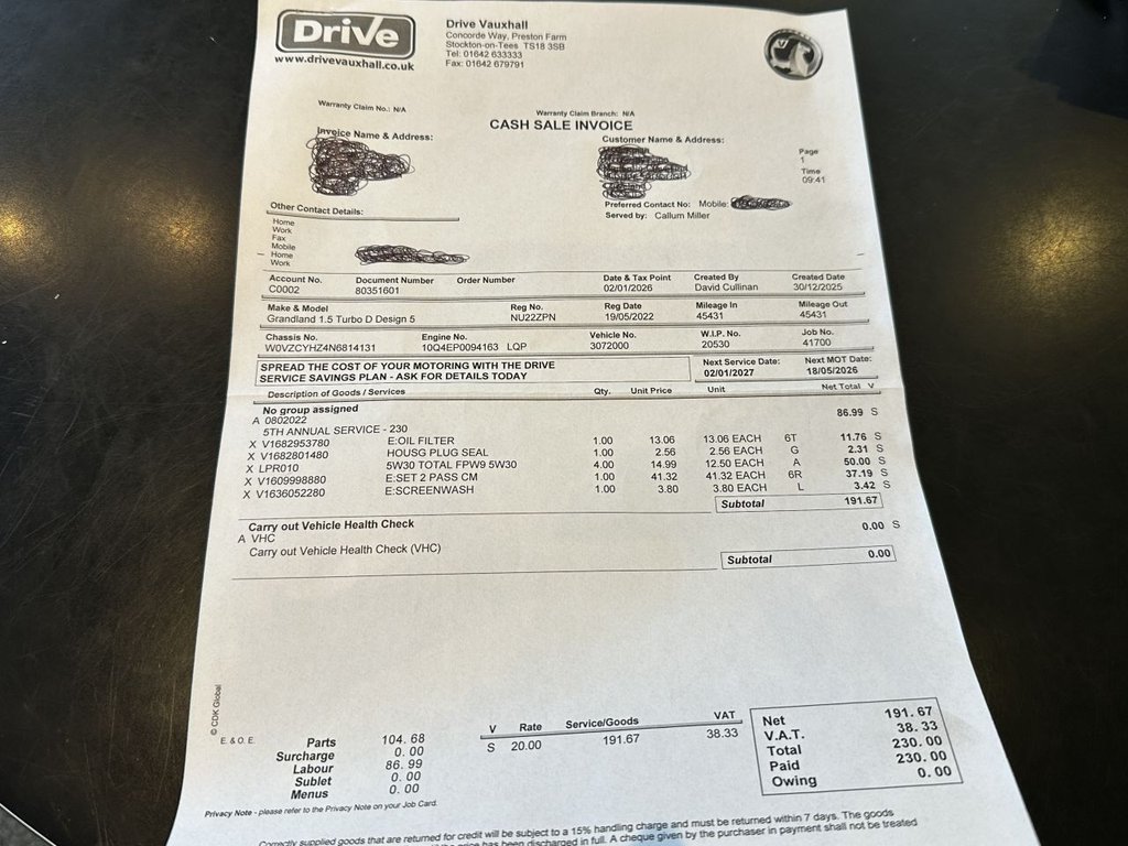 Used Vauxhall Grandland 2022 for sale - 77383750: Photo 28