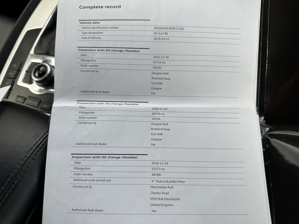 Used Audi Q7 2014 for sale - 75961930: Photo 30