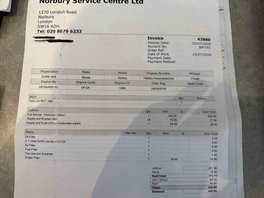 Used Skoda Kodiaq 2019 for sale - 76279654: Photo 26