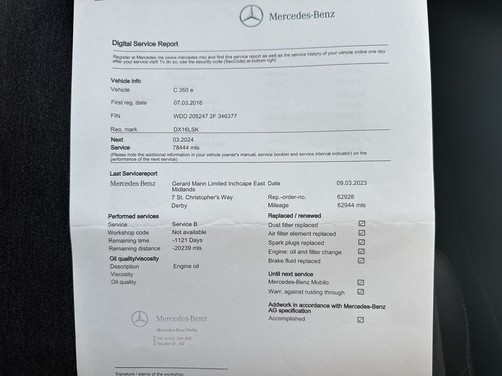 Used Mercedes-Benz C Class 2016 for sale - 76923155: Photo 25