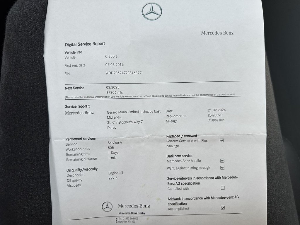 Used Mercedes-Benz C Class 2016 for sale - 76923155: Photo 28