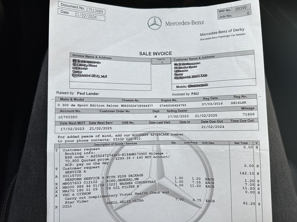 Used Mercedes-Benz C Class 2016 for sale - 76923155: Photo 34