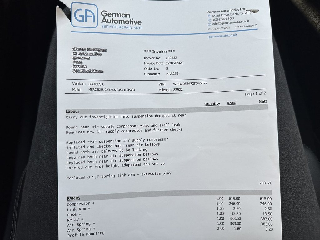 Used Mercedes-Benz C Class 2016 for sale - 76923155: Photo 35