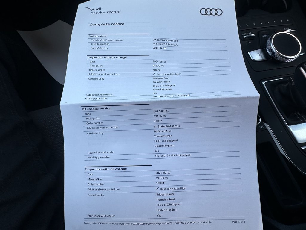 Used Audi A4 2019 for sale - 76820415: Photo 27