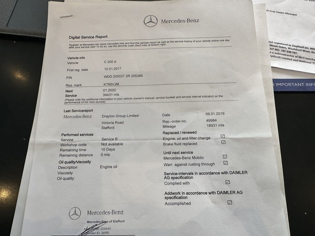 Used Mercedes-Benz C Class 2017 for sale - 77088902: Photo 24