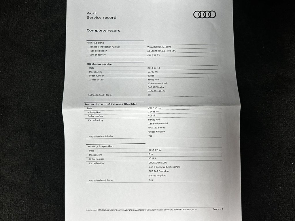 Used Audi A3 2014 for sale - 76356279: Photo 26