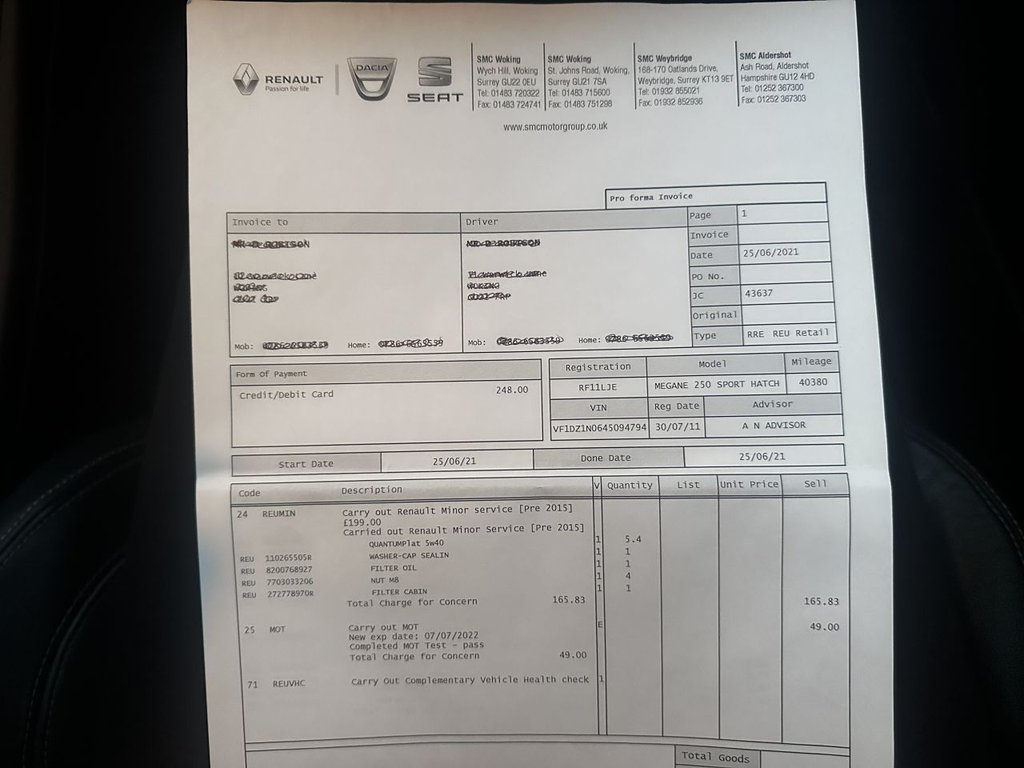 Used Renault Megane 2011 for sale - 76840874: Photo 25