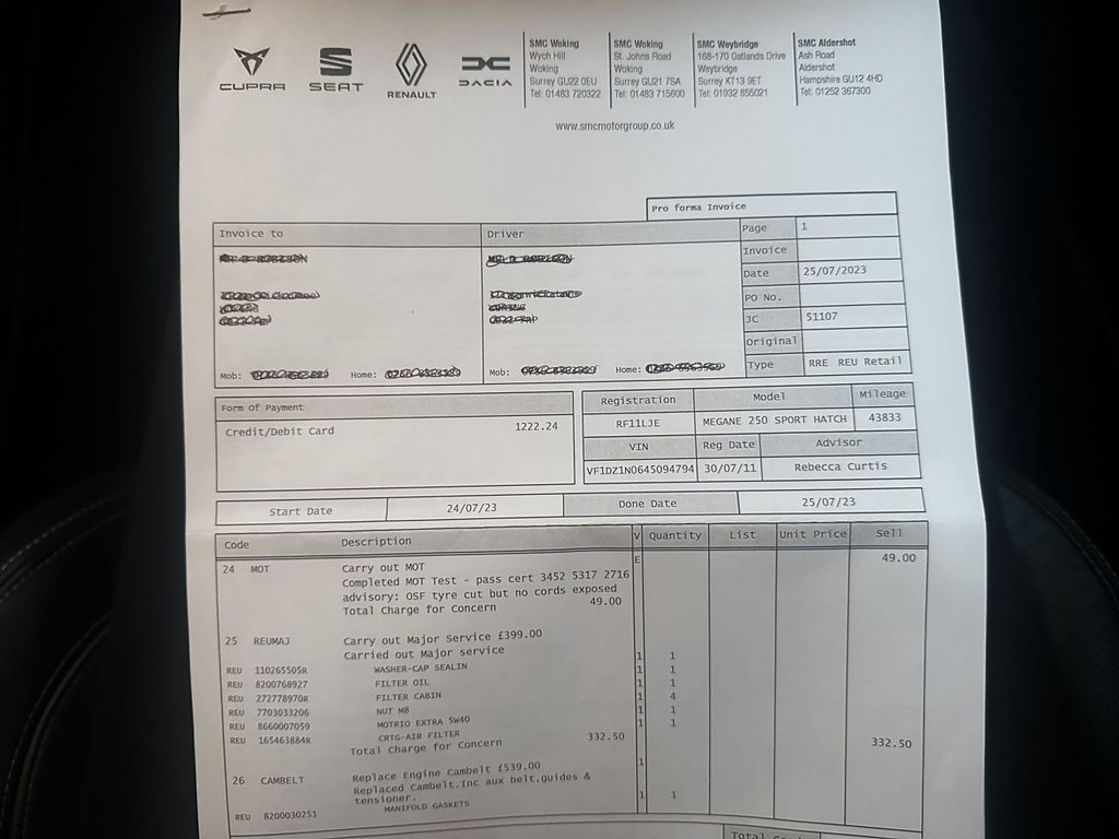Used Renault Megane 2011 for sale - 76840874: Photo 26