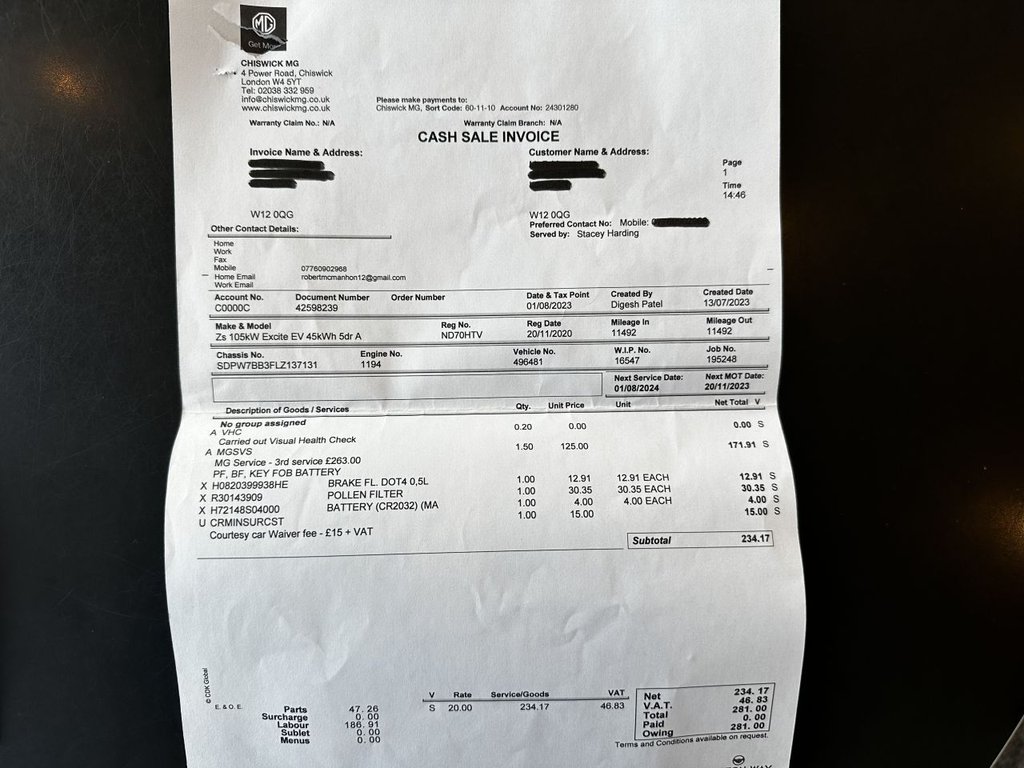 Used MG MG ZS 2020 for sale - 76048041: Photo 25