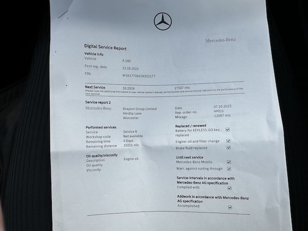 Used Mercedes-Benz A-Class 2021 for sale - 76323321: Photo 23