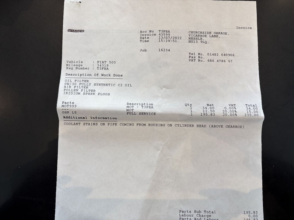 Used Fiat 500 2017 for sale - 77327671: Photo 22