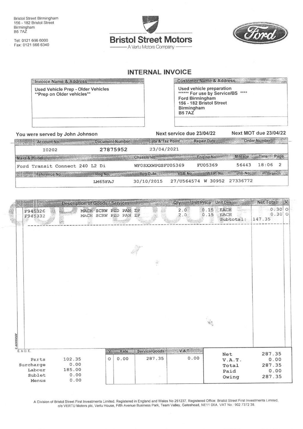Used Ford Transit Connect 2015 for sale - 78153783: Photo 50