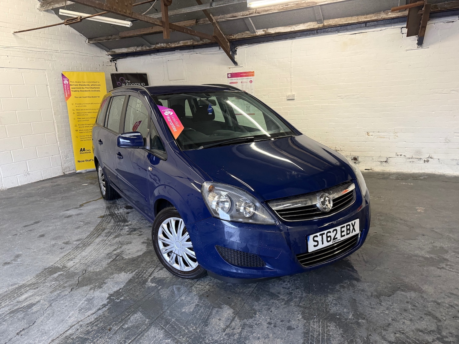 Used Vauxhall Zafira 2012 for sale - 77522264: Photo 2