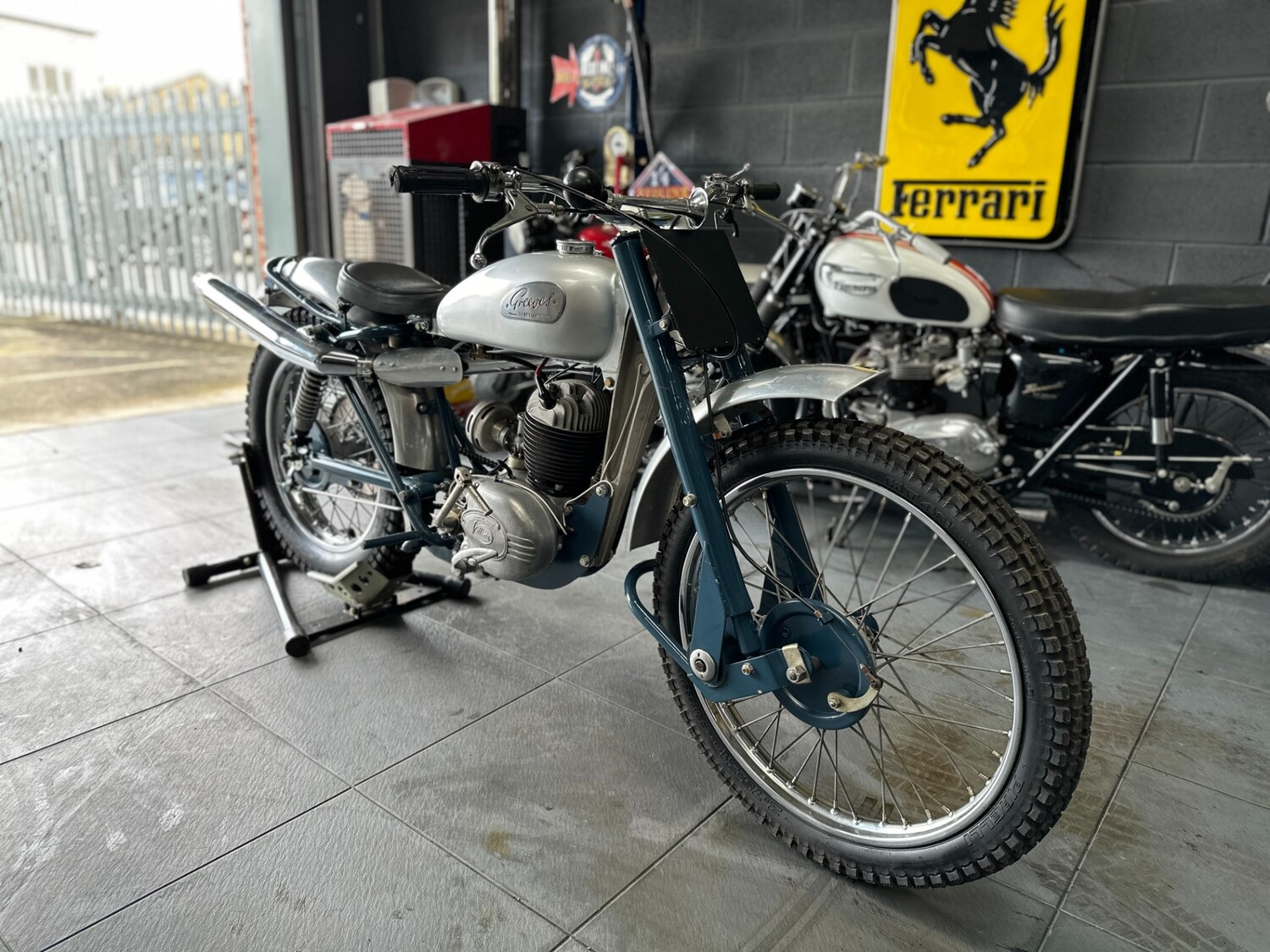 GILERA 1958 GREEVES 197CC 20TA SCOTTISH TRIALS