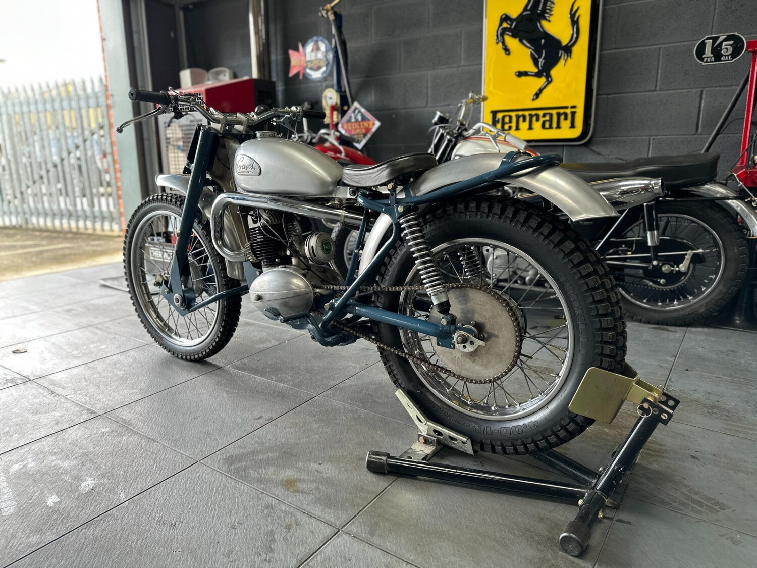 GILERA 1958 GREEVES 197CC 20TA SCOTTISH TRIALS